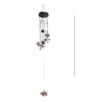 Wind Chime Campana De Viento Feng Shui Elefante 75 Cm