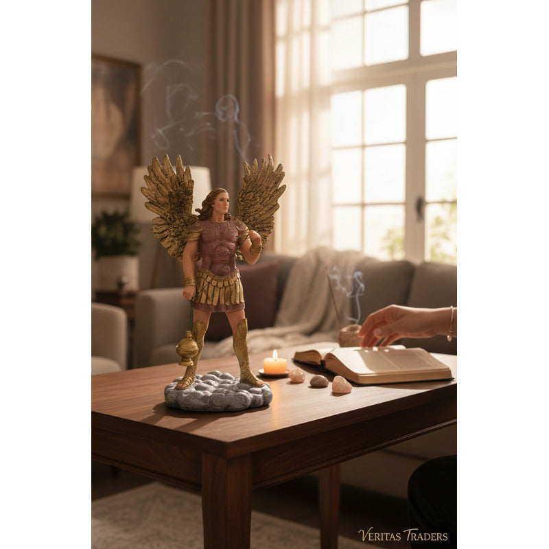 Arcangeles De 35cm Altura Figura De Resina Modelo A Elegir