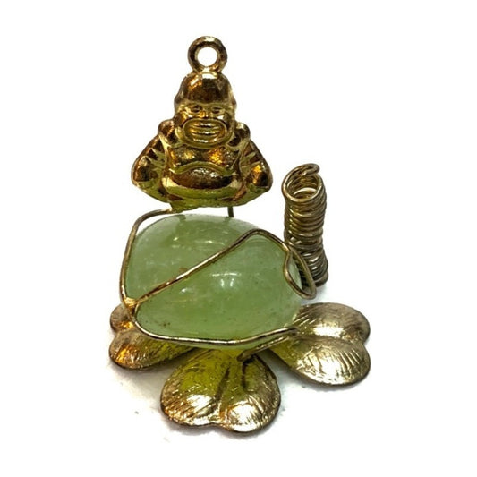 Porta Incienso Varita Cuarzo Laton