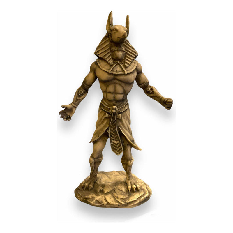 Anubis Manzana 25cm Figura De Resina