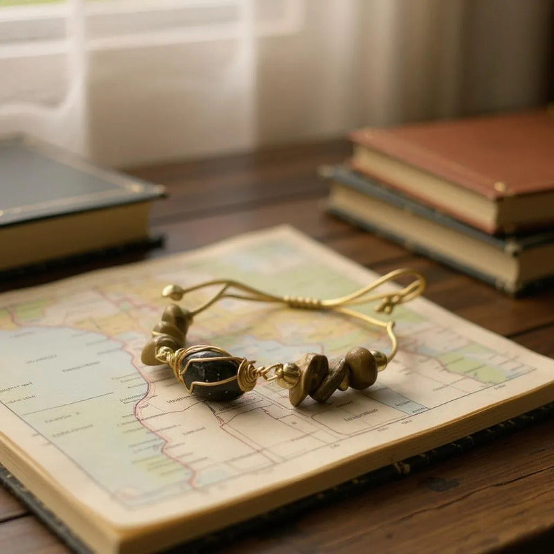 Pulsera Hereje Ajustable De Cuarzo