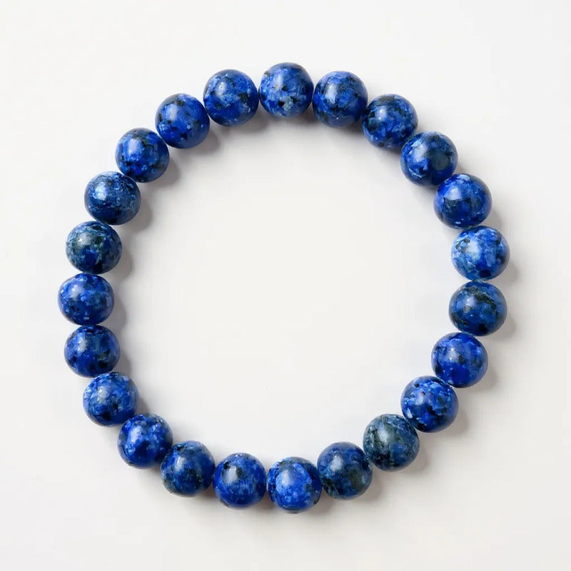 Pulsera Quartz Mediana De Cuarzo Pulido 8mm