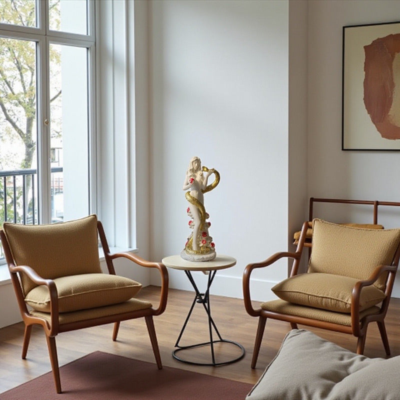 Eva Estatua De Resina 19x7x8cm