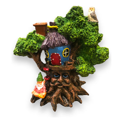 Smoke Waterfall Small Resin Tree 16cm