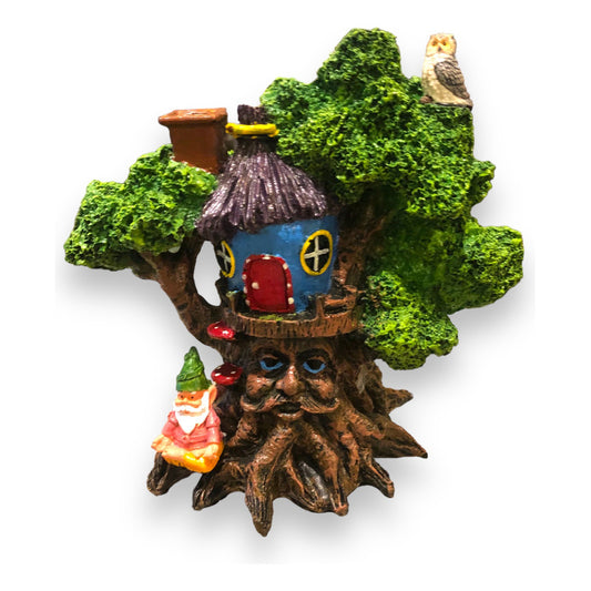 Smoke Waterfall Small Resin Tree 16cm