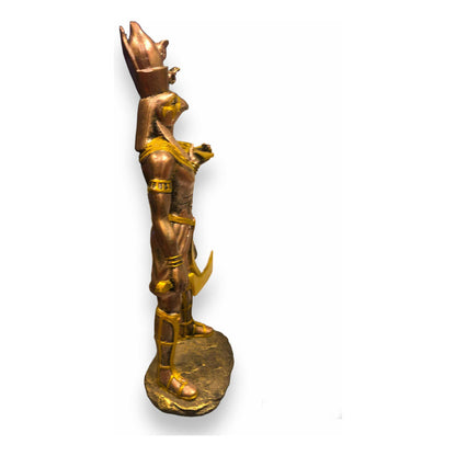 Chrome Horus 29cm Resin Figure