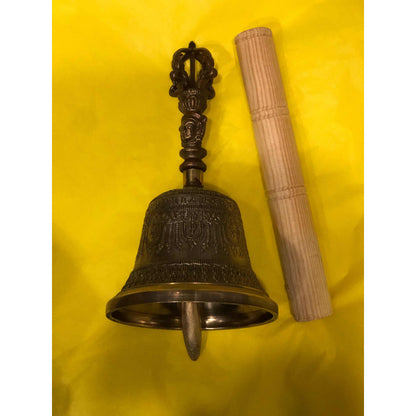 Campana Tibetana Cuenco 7 Metales Armonizador 18 Cm Alto