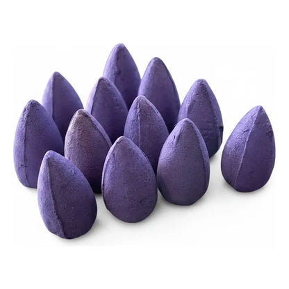 10 Conos De Incienso Para Cascada De Reflujo Lavanda by HEREJE