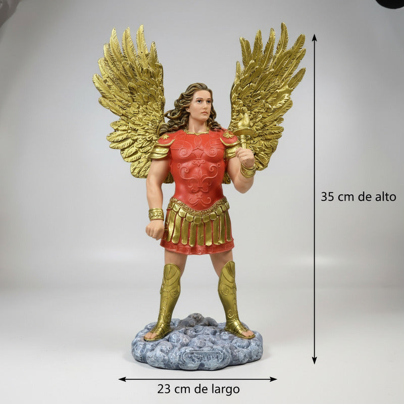 Arcangeles De 35cm Altura Figura De Resina Modelo A Elegir