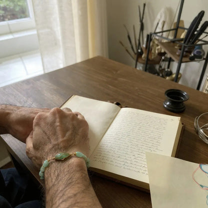 Pulsera Hereje Ajustable De Cuarzo