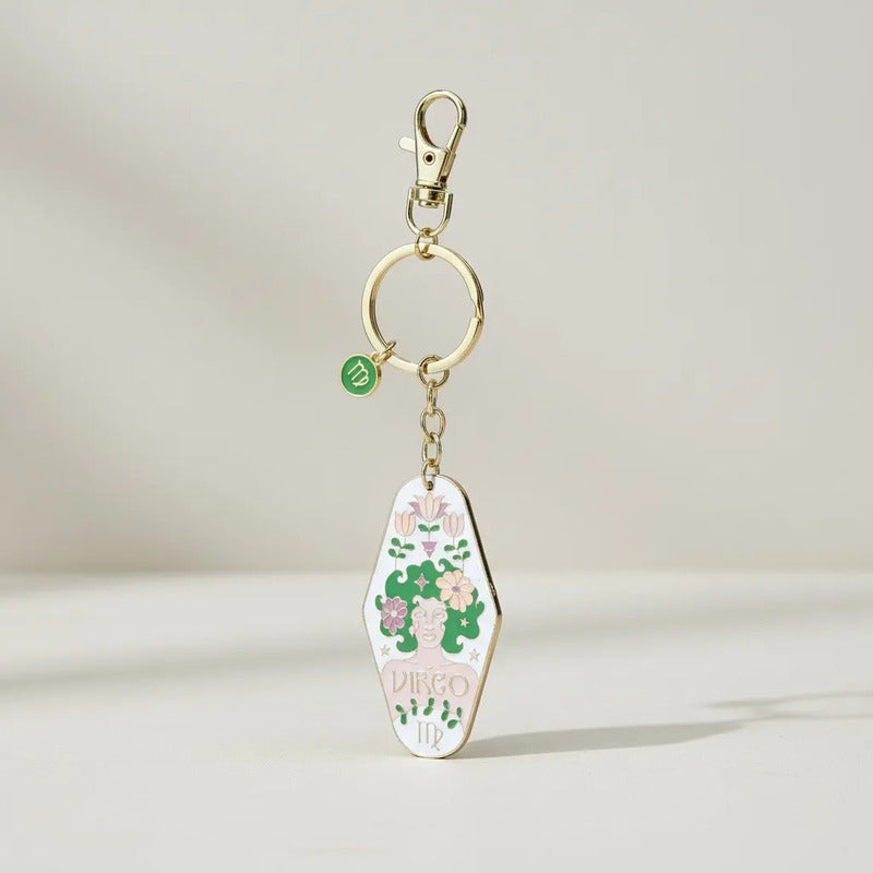 Llavero Zodiacal Hereje Diseño Astrológico Original Virgo