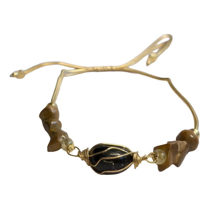 Pulsera Hereje Ajustable De Cuarzo