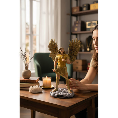 Arcangeles De 35cm Altura Figura De Resina Modelo A Elegir