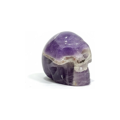 Escultura De Amatista En Forma De Craneo  2cm De Alto Amatista