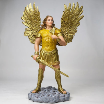 Arcangeles De 35cm Altura Figura De Resina Modelo A Elegir