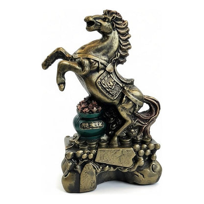 Caballo Figura De Resina Año Chino 8x5cm