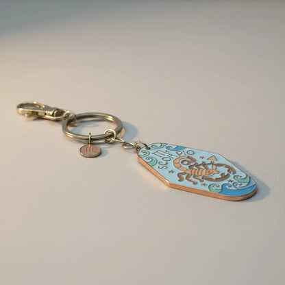 Llavero Zodiacal Hereje Diseño Astrológico Original Escorpio