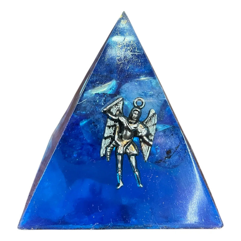 Piramide Angel En Tamaños 5 Cm, 7 Cm Y 9 Cm A Elegir Azul 5cm by HEREJE
