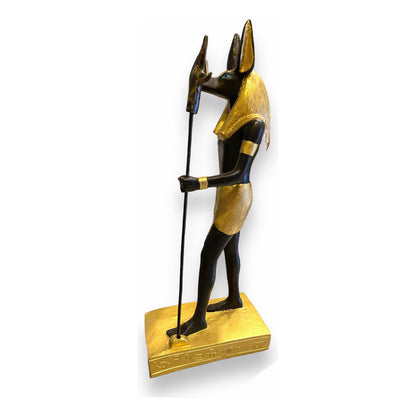 Anubis Flecha 29 Cm Figura De Resina