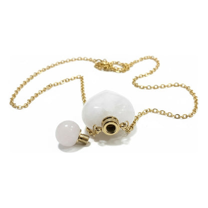 Cuarzo Amatista Rosa Blanco Varios Modelos Perfumero 4 Cm