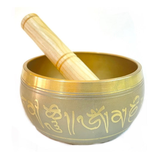 Tibetan Singing Bowl 105mm Diameter 7 Metals Imported Meditation