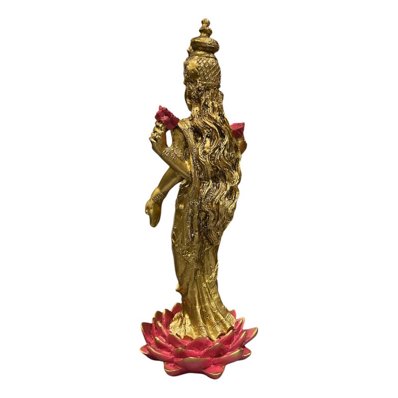 Lakshmi Goddess of Fortune Handmade Resin Ritualized.