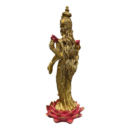 Lakshmi Goddess of Fortune Handmade Resin Ritualized.