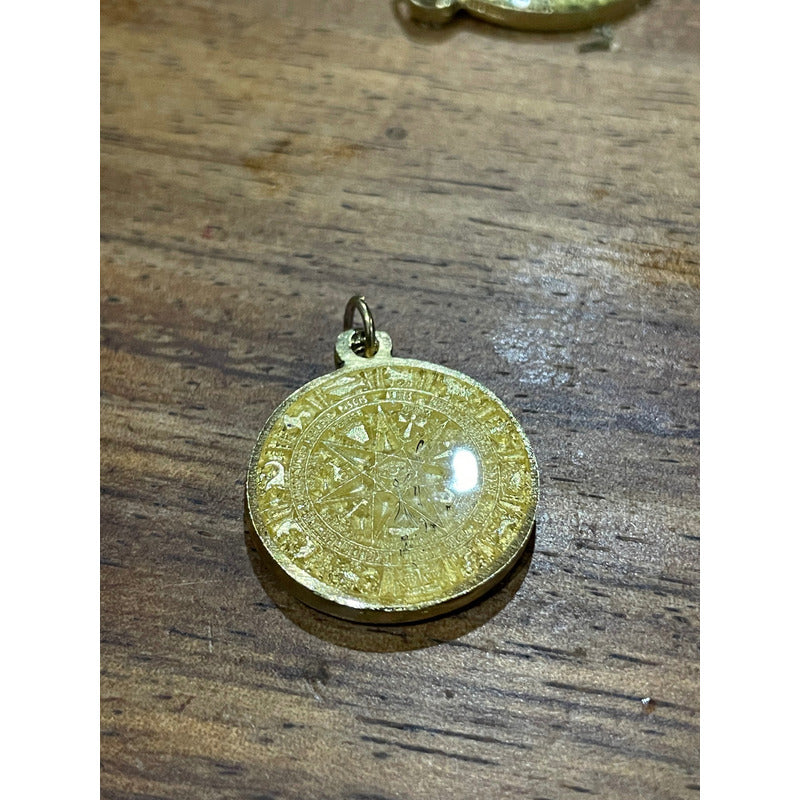 Dije Charm Hereje Estrella Zodiacal Brillante 25mm