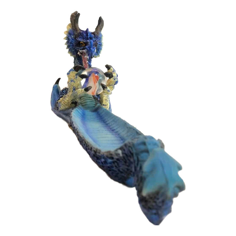 Dragón Pebeteros Porta Incienso Resina Figura Varios Colores