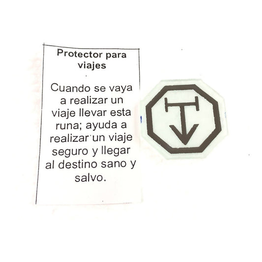 Ritualized and Serenaded Travel Protector Amulet