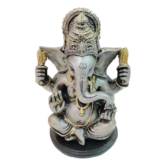 Ganesh Resin Prosperity 13.5 Cm Ritualized