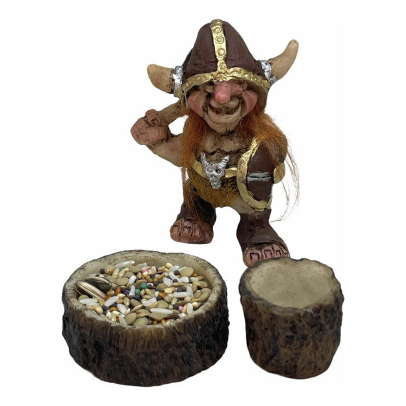 Troll Mini + Comedero + Semillas + Tarjeta Varios Modelos (2