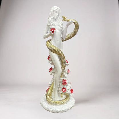 Eva Estatua De Resina 19x7x8cm