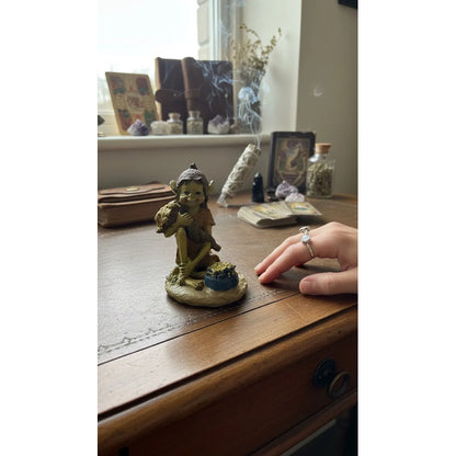 Elfo Cuerno De La Abundancia 11.5cm Variado