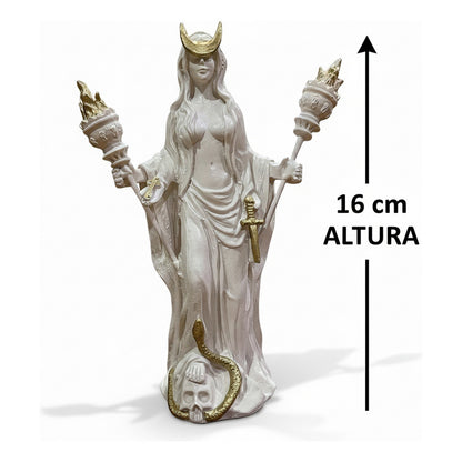 Hecate Escultura De Resina De 16 Cm De Alto by HEREJE