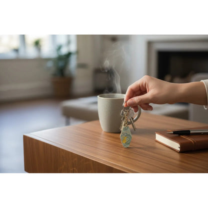 Llavero Zodiacal Hereje Diseño Astrológico Original Acuario