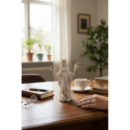 Hecate Escultura De Resina De 16 Cm De Alto by HEREJE