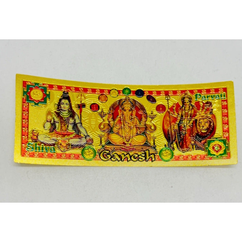 12 Billetes Dorado Diferentes Denominaciones Plastificados