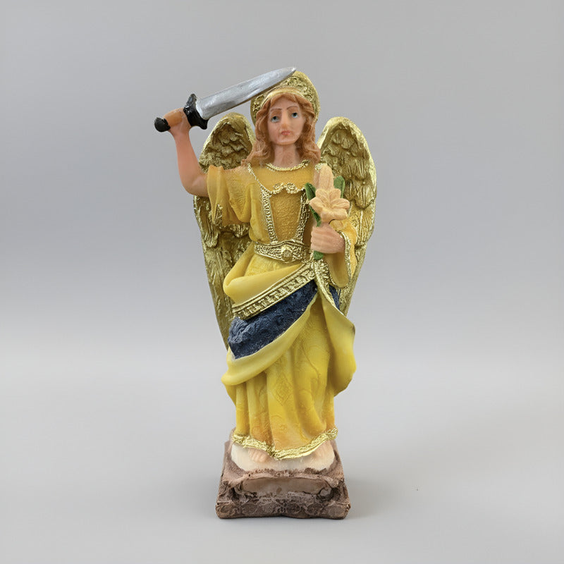 7 Arcangeles Figura Resina Miguel Gabriel Rafael A Elegir