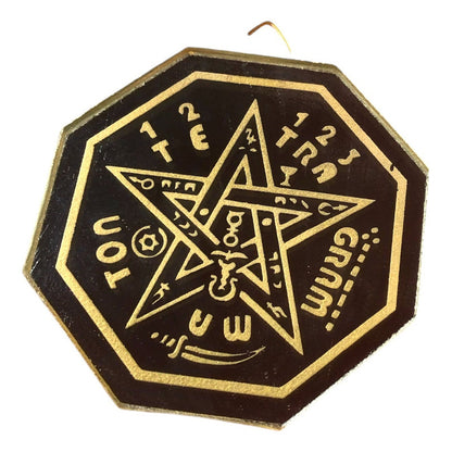 Tetragramaton 7x7 Cm Espejo Grabado