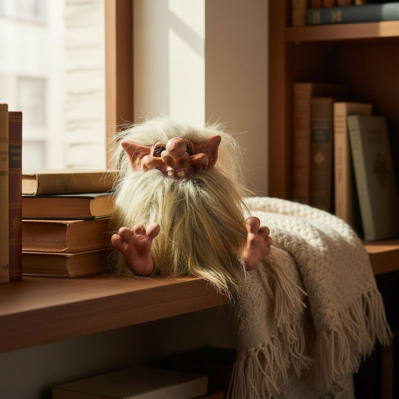 Troll Mediano + Comedero + Bebedero +semillas Varios Modelos