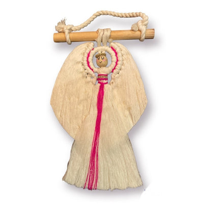 Macrame Arcangel 20x33x4 Cm Colgante Varios Colores A Elegir