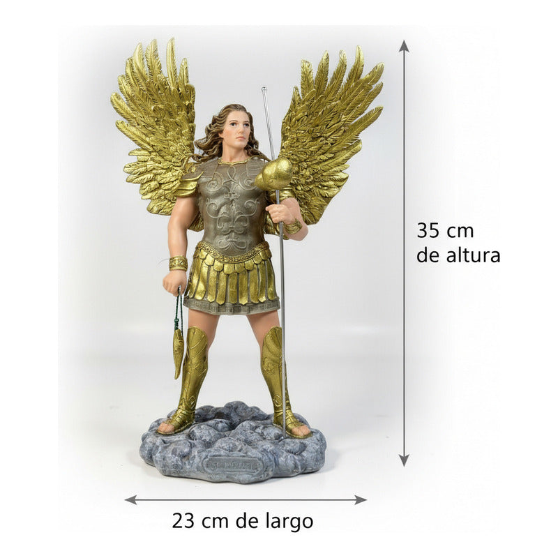 Arcangeles De 35cm Altura Figura De Resina Modelo A Elegir
