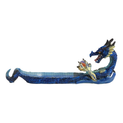 Dragón Pebeteros Porta Incienso Resina Figura Varios Colores