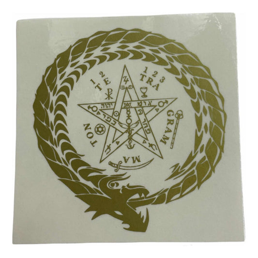 Tetragrammaton Decal Print Stickers 9cm