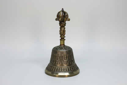 Campana Tibetana Cuenco Armonizador 7 Metales 16 Cm Alto by HEREJE