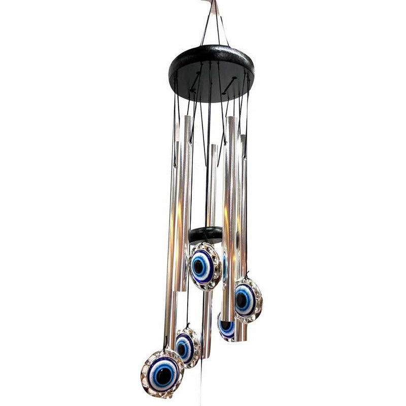 Wind Chime Campaña De Viento Feng Shui Ojo Turco 60 Cm
