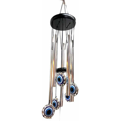 Wind Chime Campaña De Viento Feng Shui Ojo Turco 60 Cm