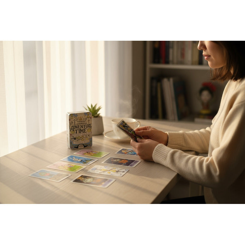 Tarot Hora De Aventura Caja De Metal