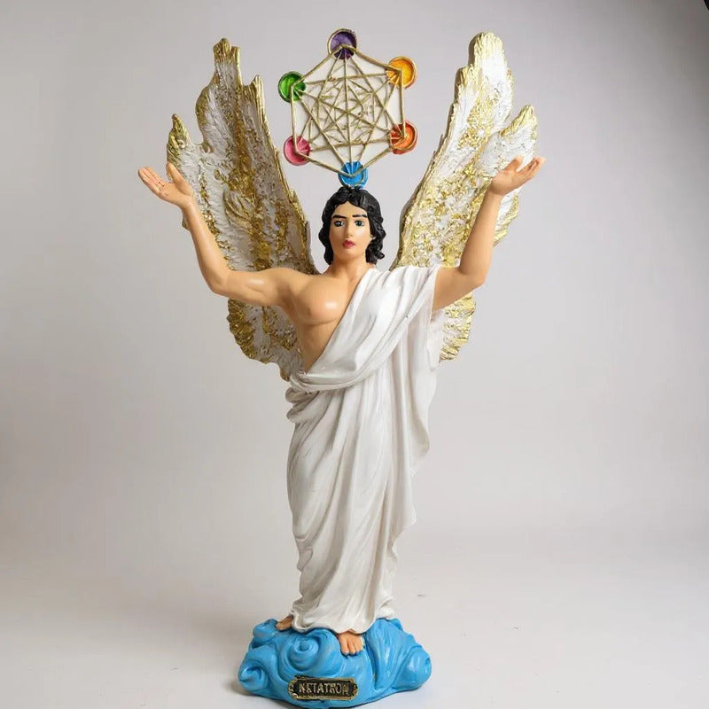 Metatron Arcangel Resina Nacional 34 Cm.